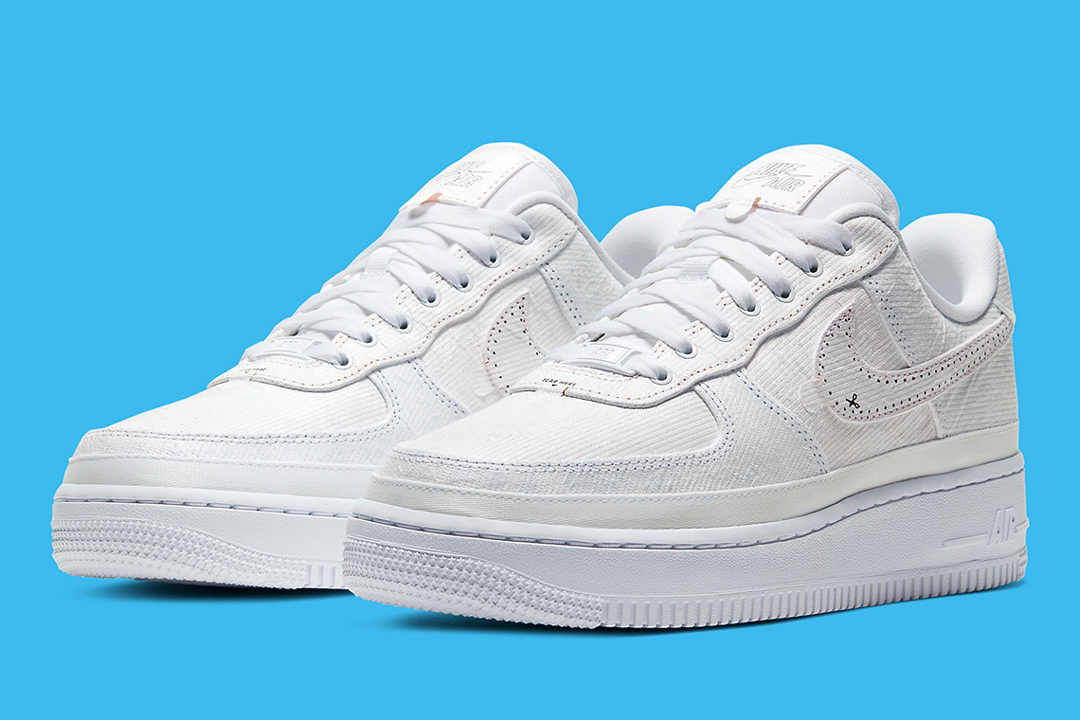 white sail tear airforce 1s