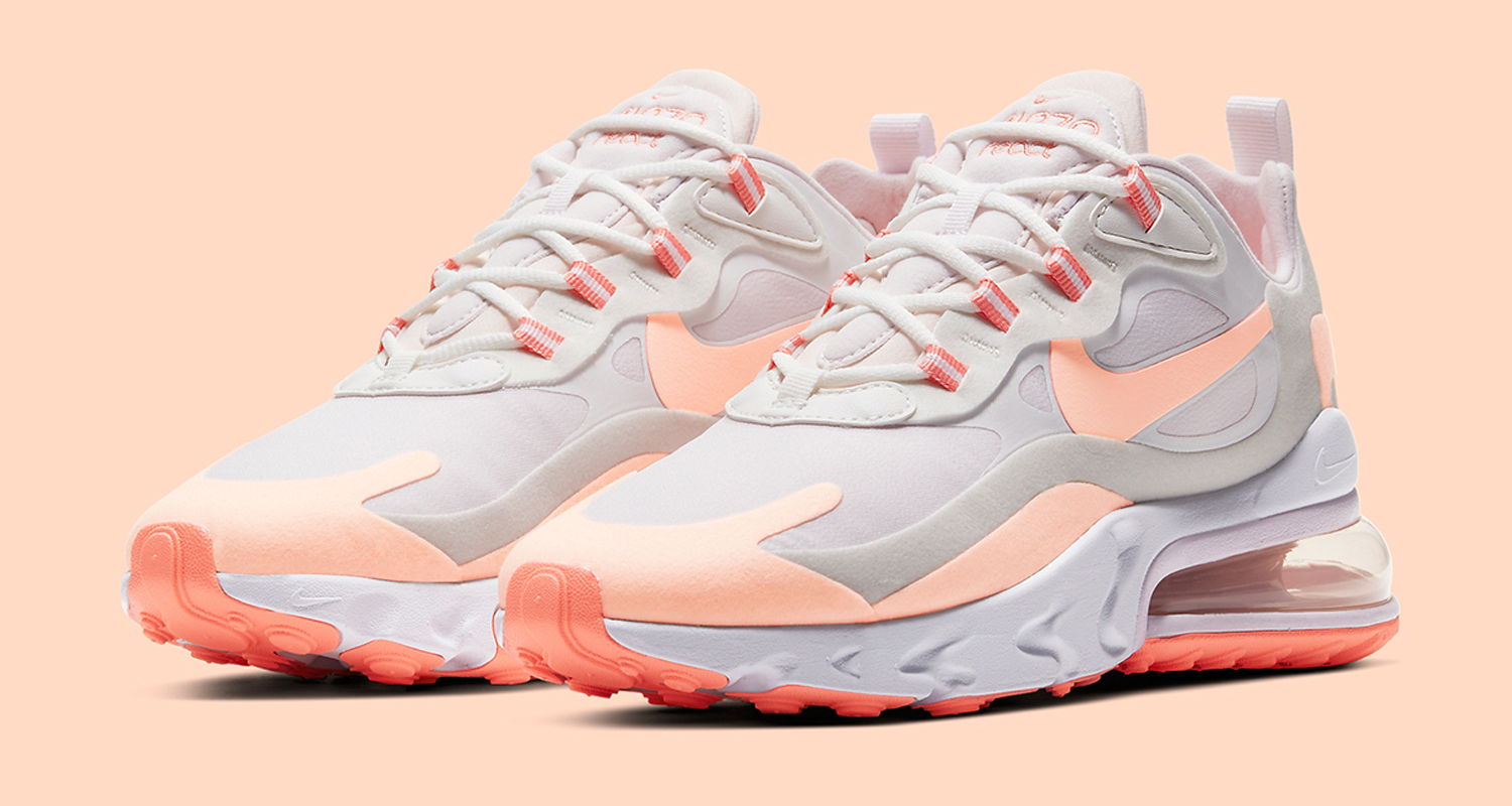 The Nike Air Max 270 React Is Easter-Ready in “Crimson Tint”