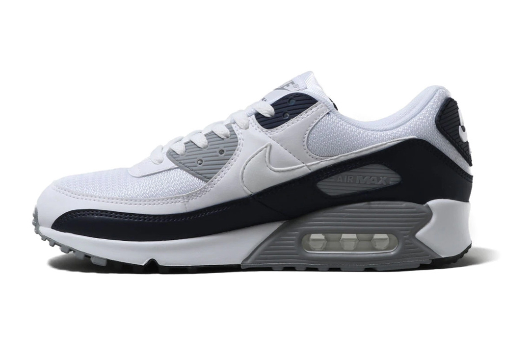 air max 90 grey white