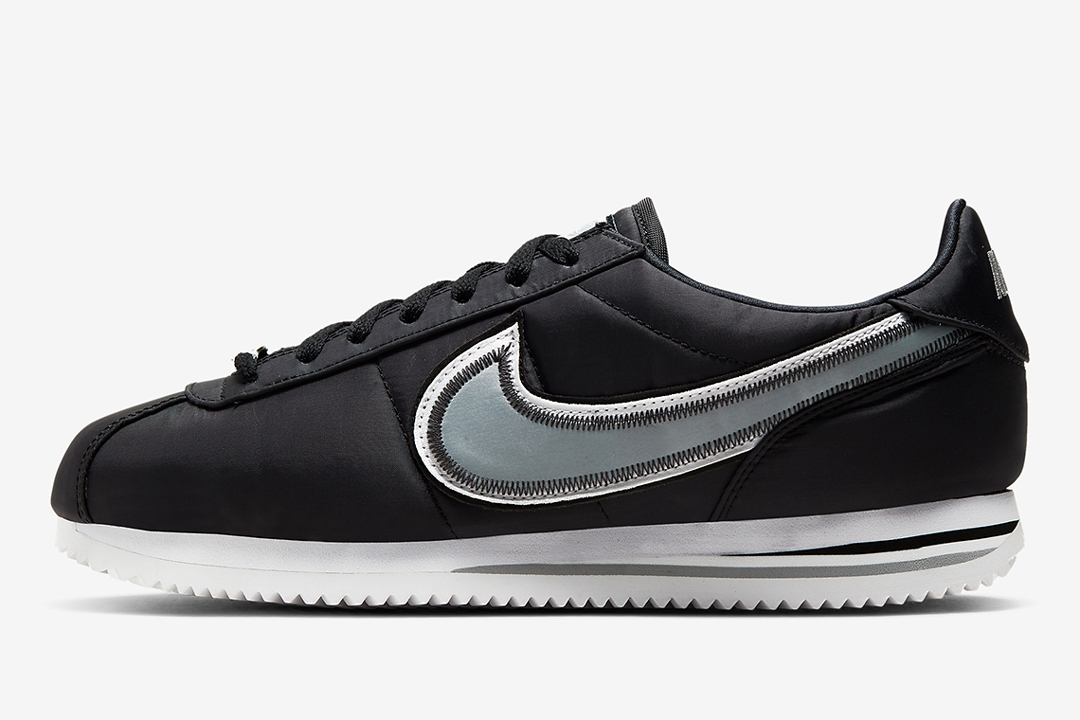 Nike Cortez Basic MC QS “Mr. Cartoon” Colorway: Black/White-Dark Grey