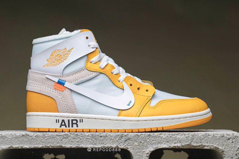 OFF-WHITE x Air Jordan 1 "Canary Release | Kicks