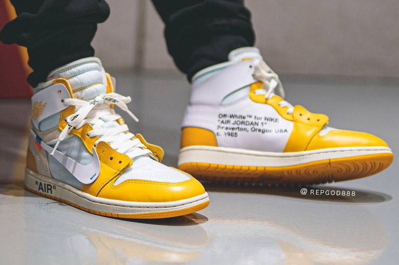 Monica træt nederlag OFF-WHITE x Air Jordan 1 "Canary Yellow" Release Date 2021 | Nice Kicks