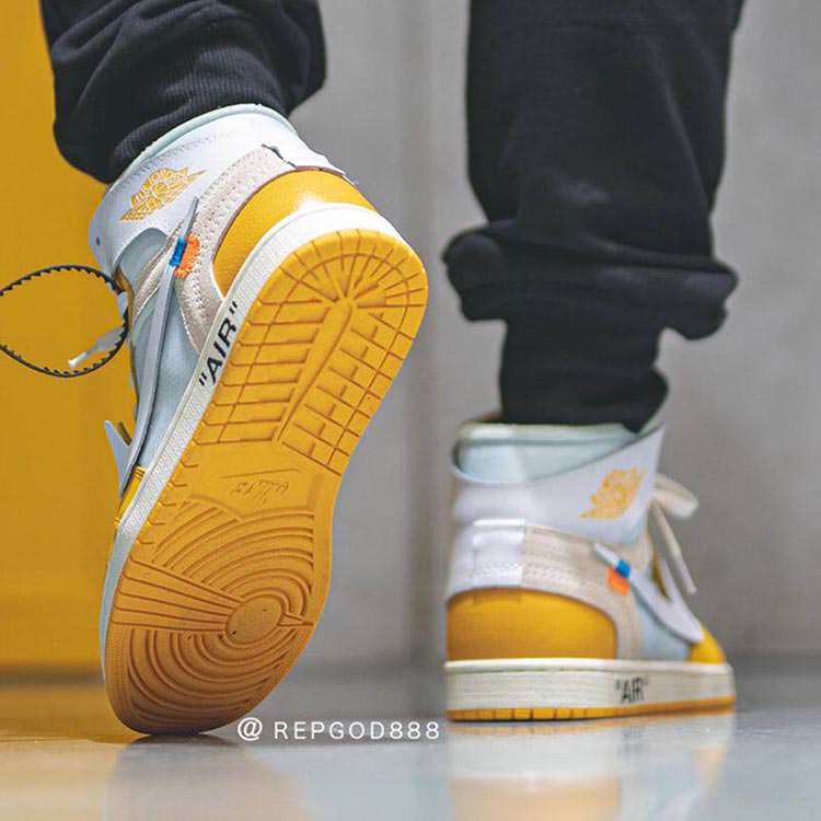 Off White X Air Jordan 1 Canary Yellow Release Date 21 Nice Kicks