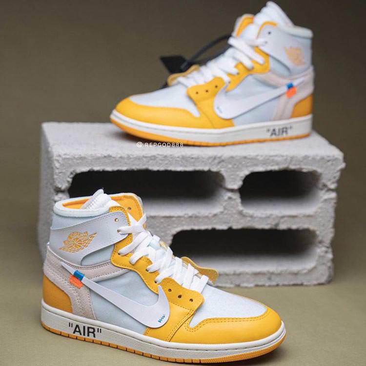 Nike Air Force 1 '07 x Off-White – Canary Yellow