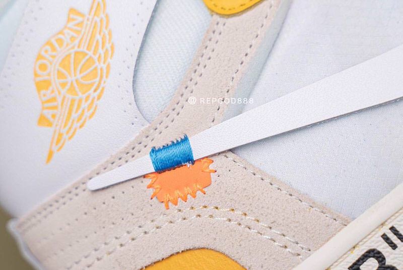 OFF-WHITE x Air Jordan 1 Canary Yellow Sample