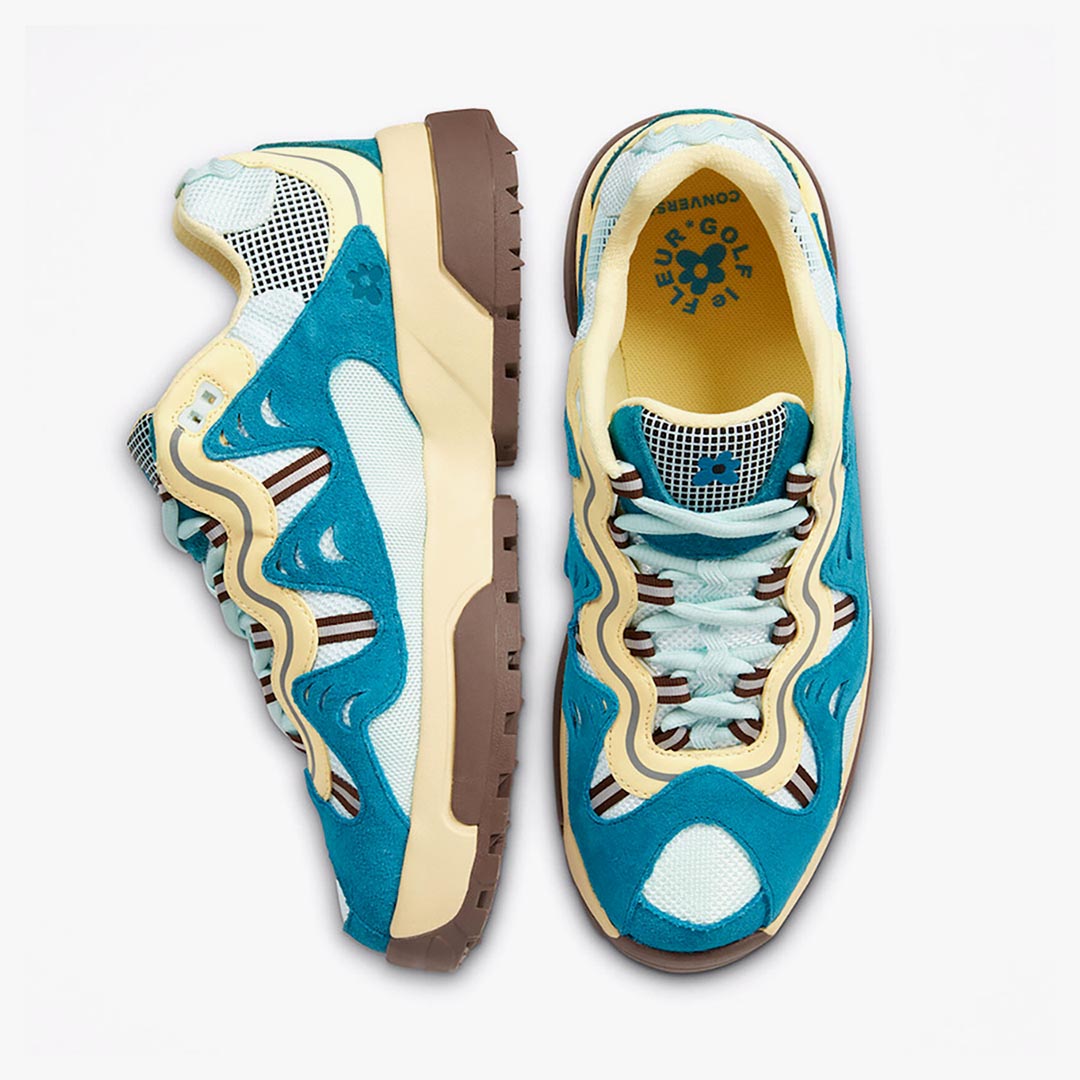 Tyler the Creator x GOLF le FLEUR* x Converse Gianno Skylight/French Vanilla/Bison 168180C