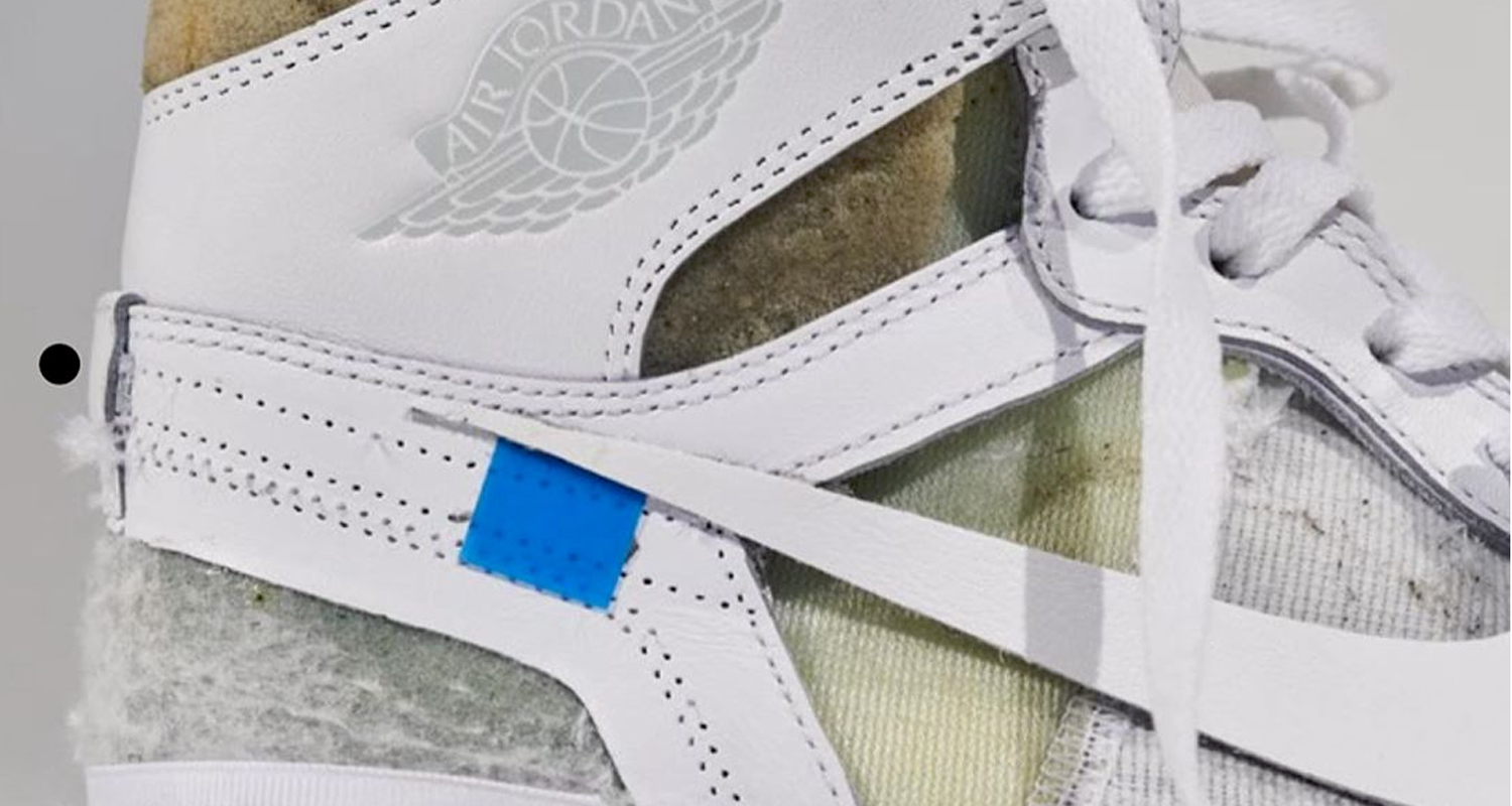 Virgil Abloh Shares First Off White X Nike Air Jordan 1 Sample Nice Kicks