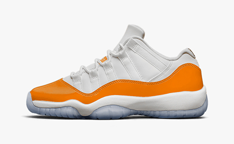 orange jordan 11s