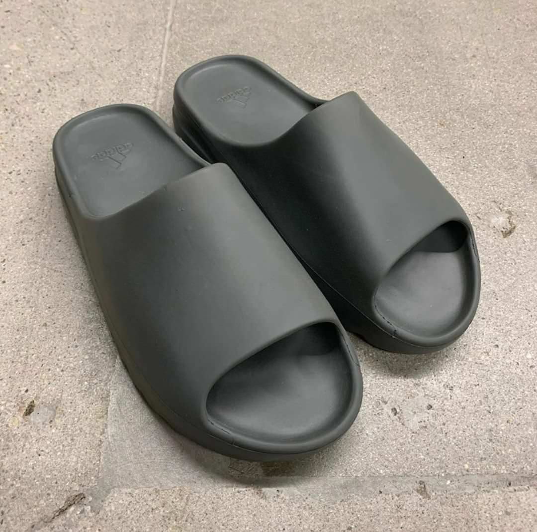 adidas Yeezy Slide "Soot" "Core" Release date | Nice Kicks