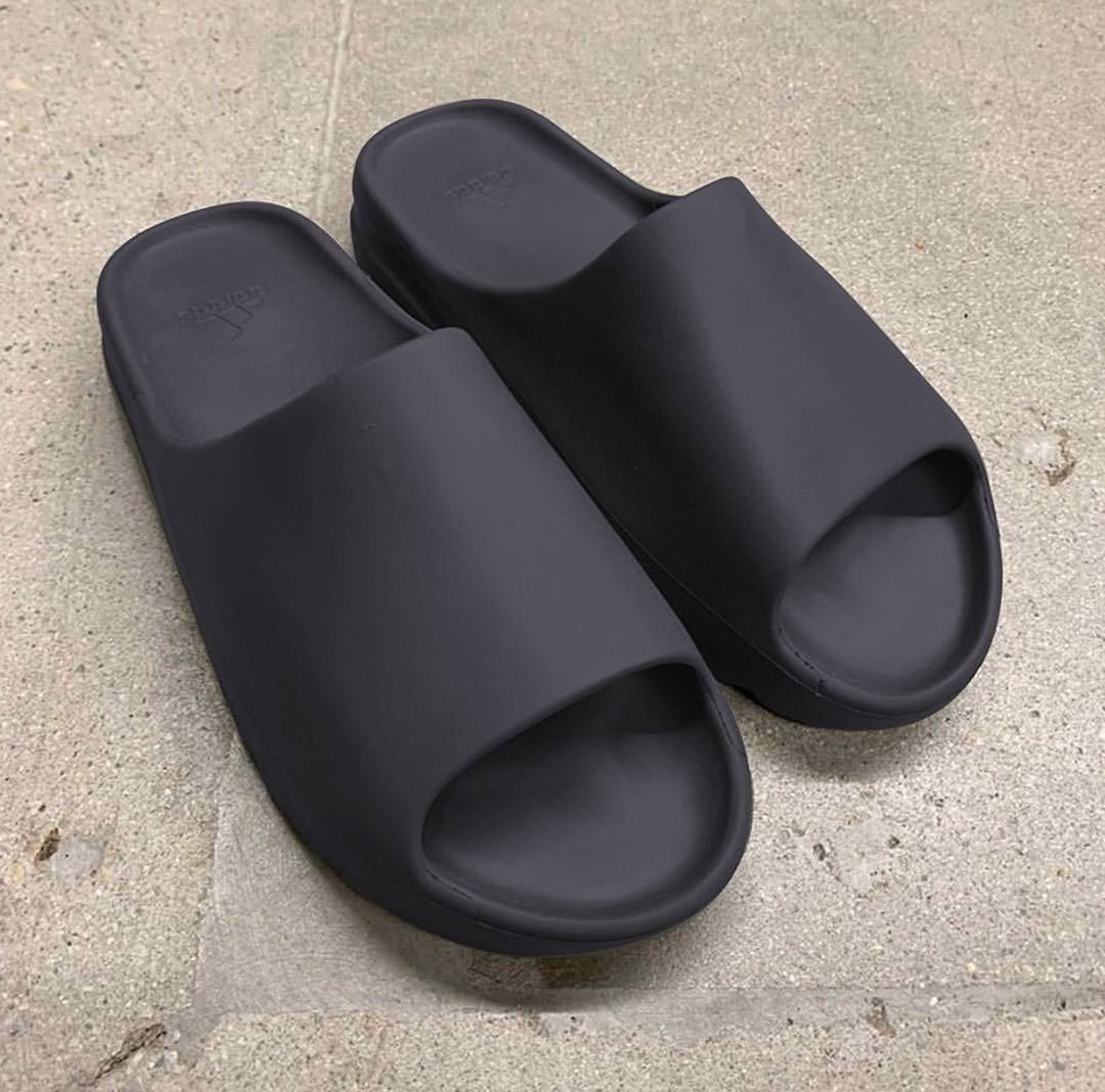 adidas Yeezy Slide "Soot" "Core" Release date | Nice Kicks