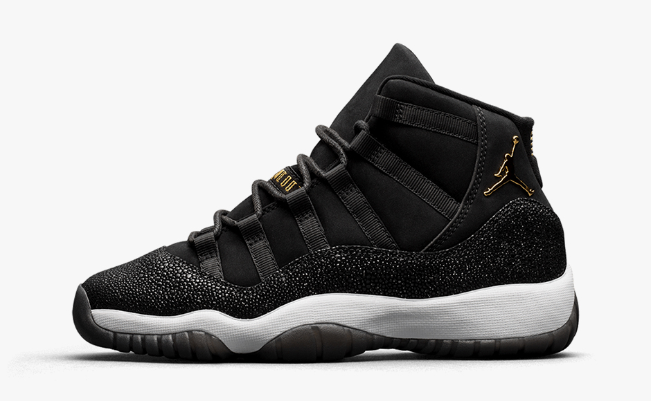 black glitter jordans 11