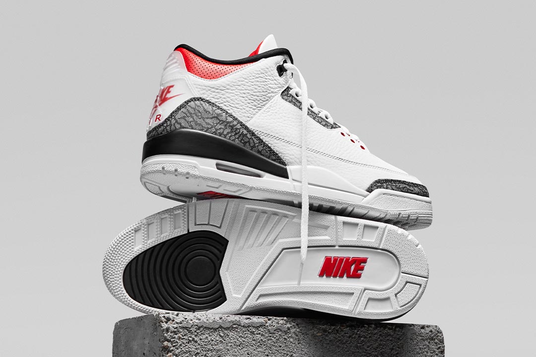 Air Jordan 3 Retro Denim Fire Red Cz6431 100 Release Date Nice Kicks