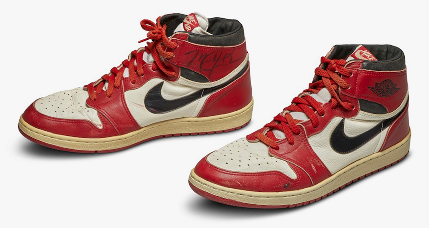 Michael Jordan's Game-Worn Air Jordan 1 