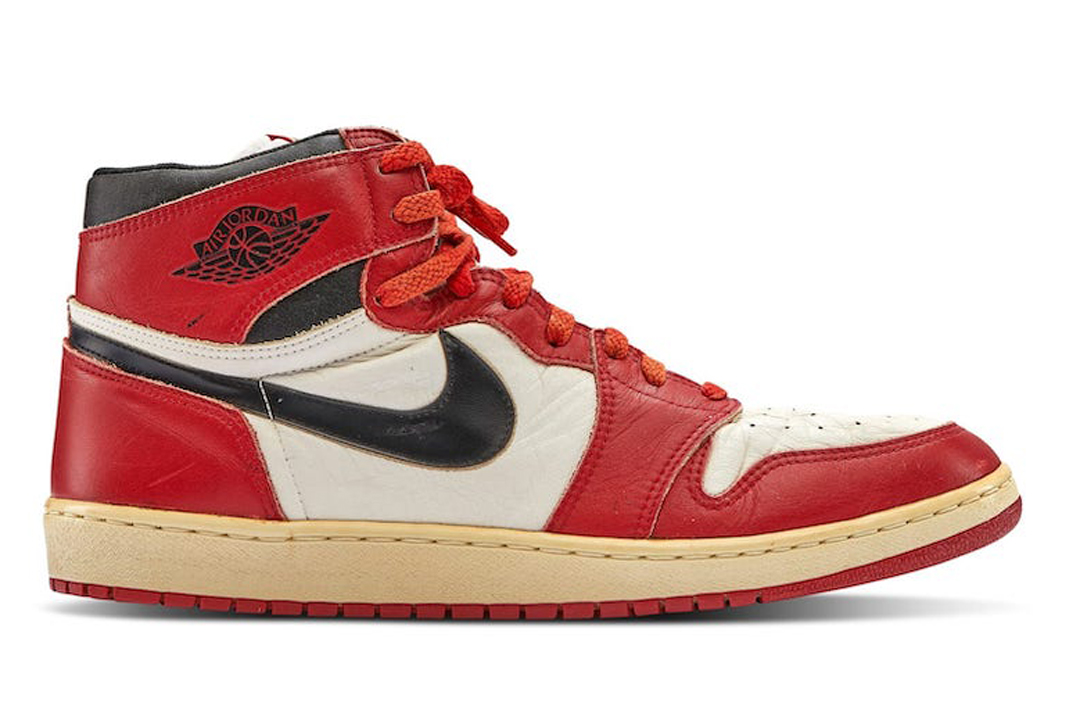 Michael Jordan's Game-Worn Air Jordan 1 