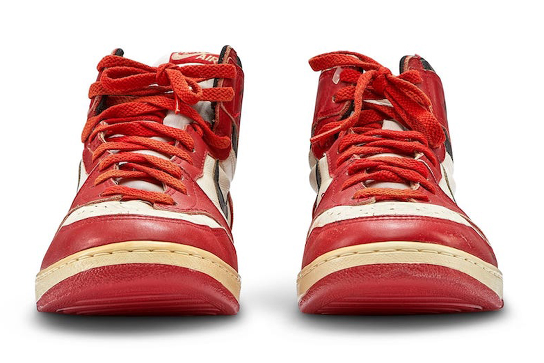 Michael Jordan's game-worn shoe heads to auction after rescue from