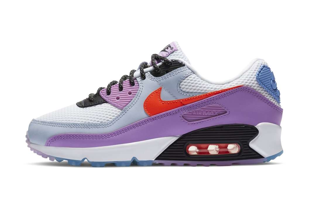 pink and purple air max 90