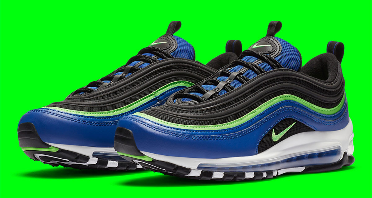 nike air max 97 black neon green