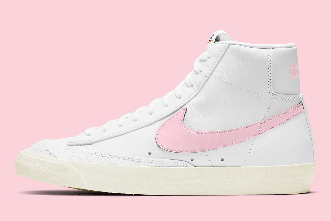Nike blazer mid 77 pink deals