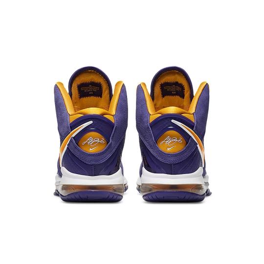 Look for the Nike LeBron 8 Lakers Now •