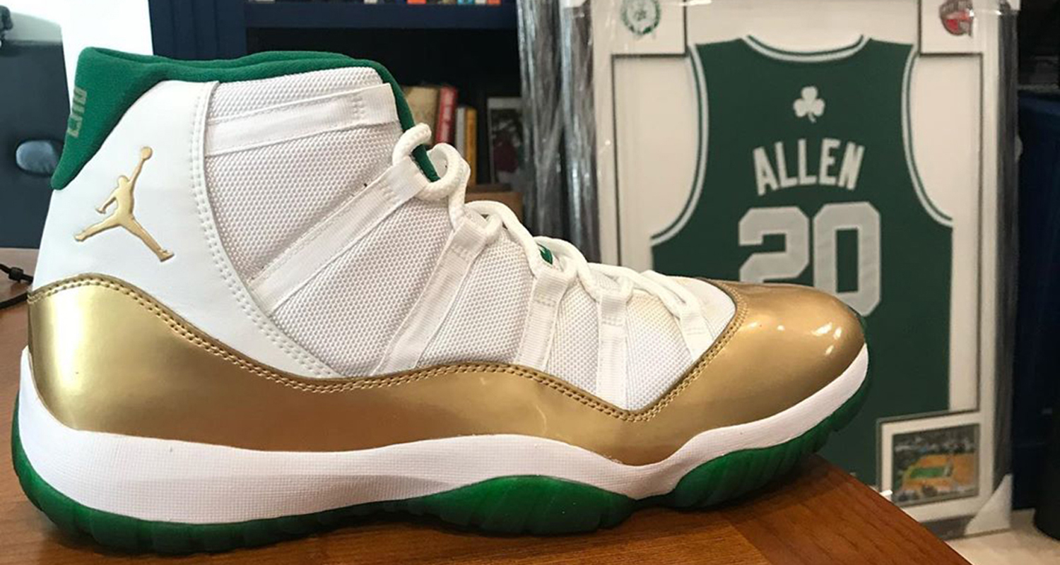 Ray Allen Air Jordan 11 “Celtics” Closer | Nice