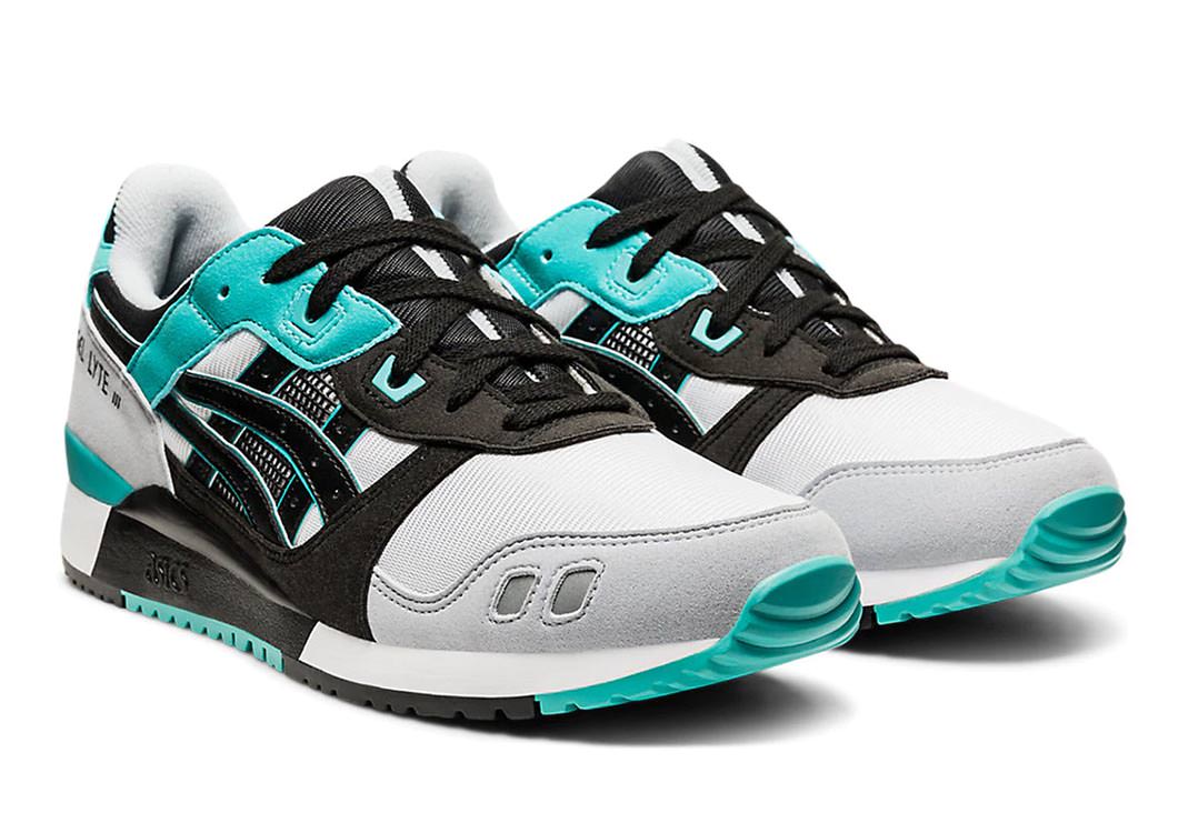 ASICS GEL Lyte III White Black Blue Release Date Nice Kicks