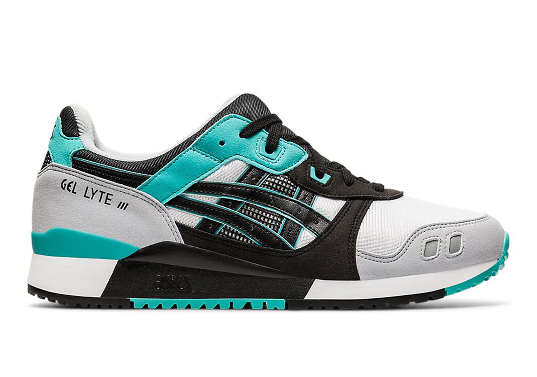 Asics gel lyte 3 black blue sale
