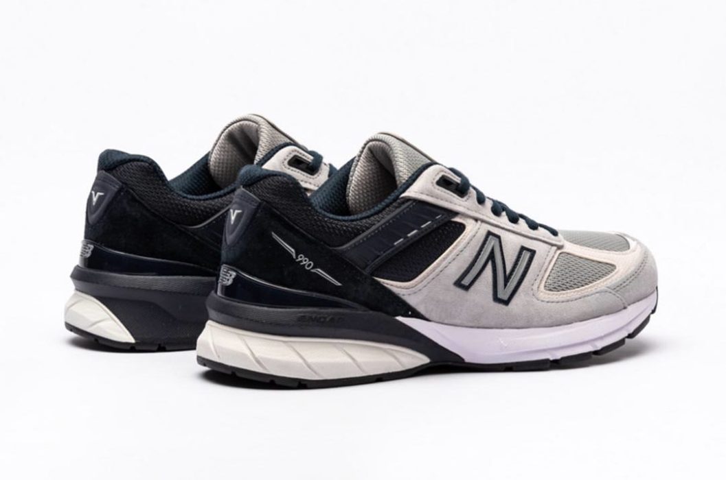 New Balance 990v5 Light Grey/Black M990GT5 Release Date | Nice Kicks