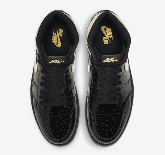 Where to Buy Air Jordan 1 Retro High Black/Gold 555088-032 | Nice Kicks