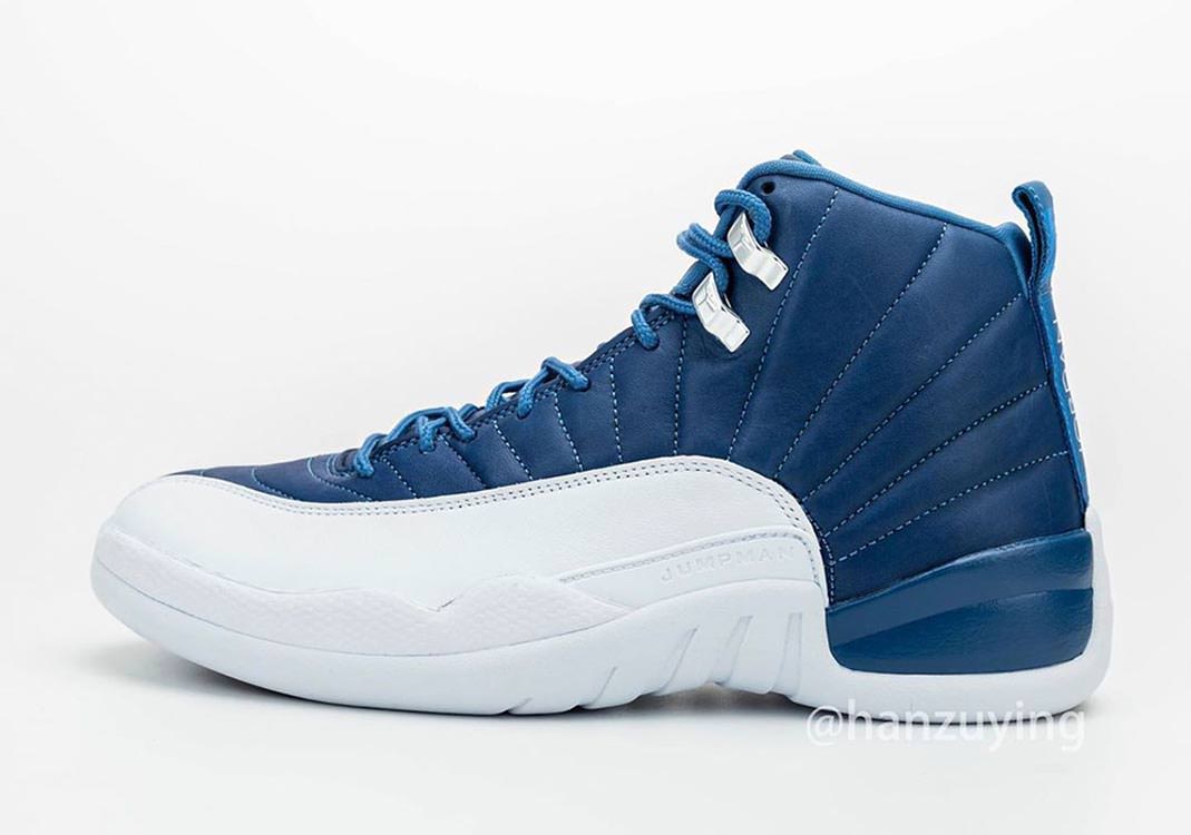 jordan retro 12 blue white