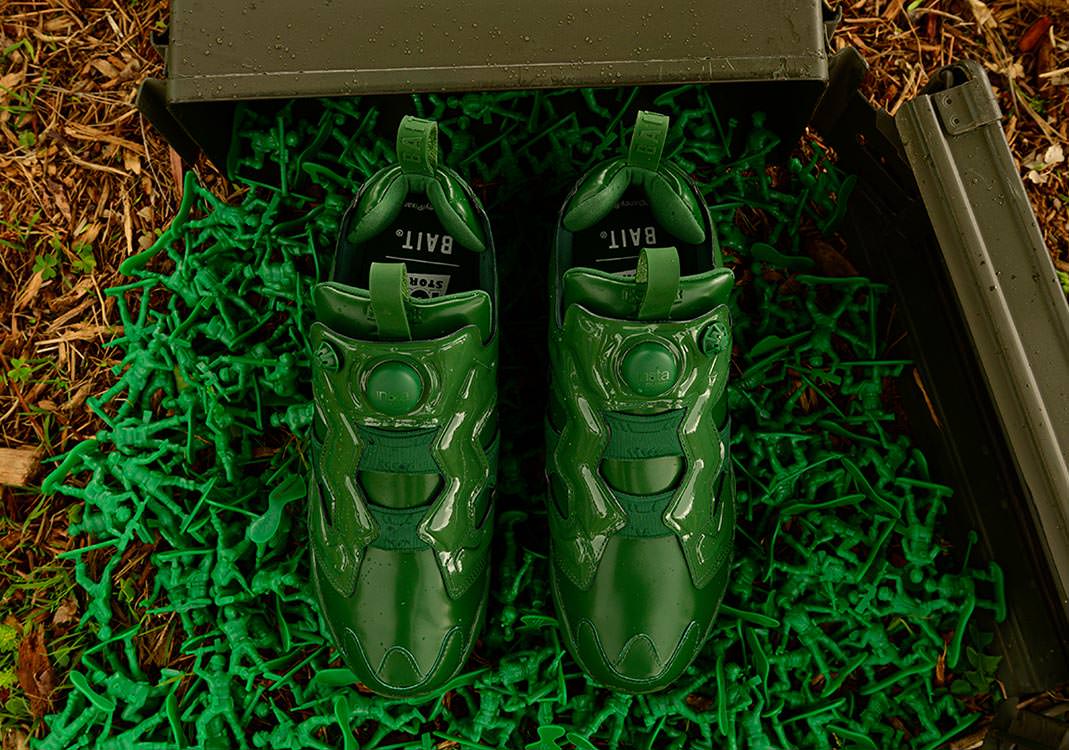 BAIT x Toy Story x Reebok Instapump Fury Army Men Nice Kicks
