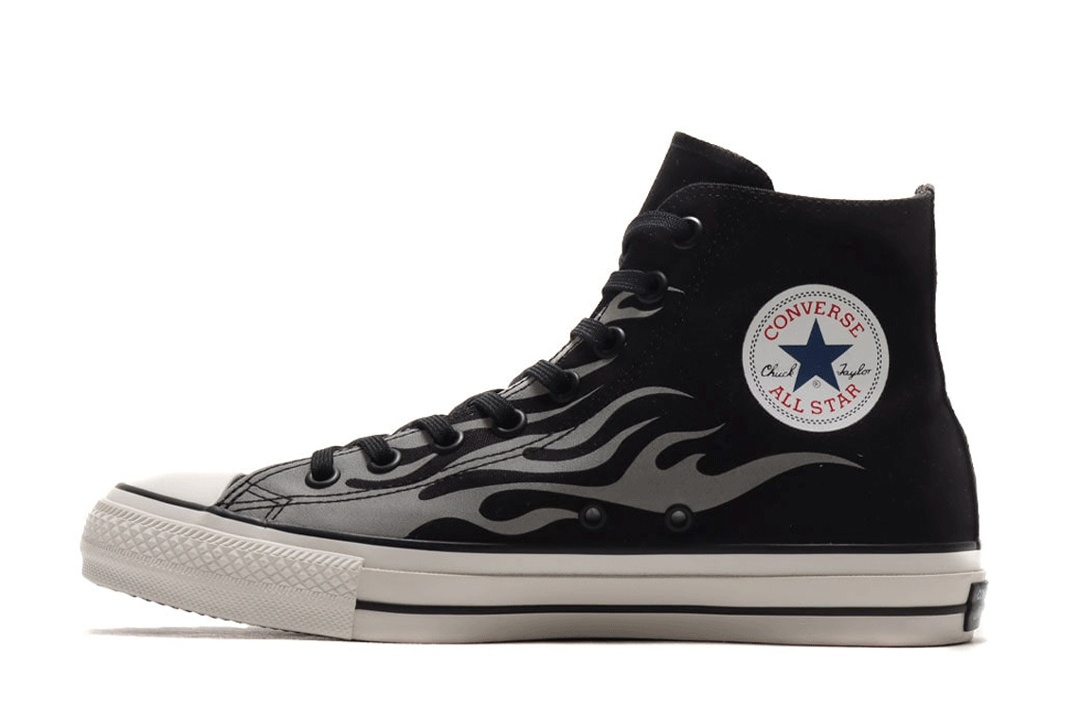 converse chuck taylor flames