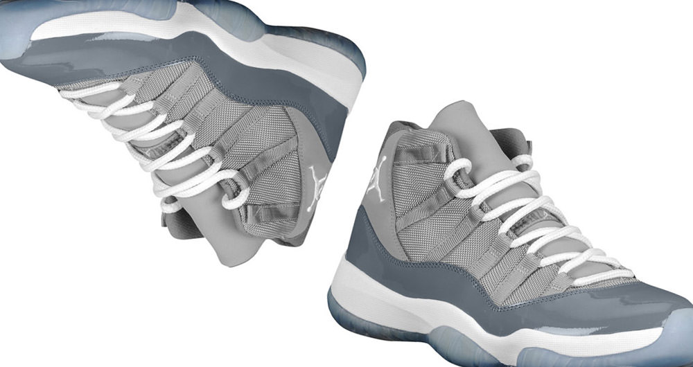 grey jordans that just came out