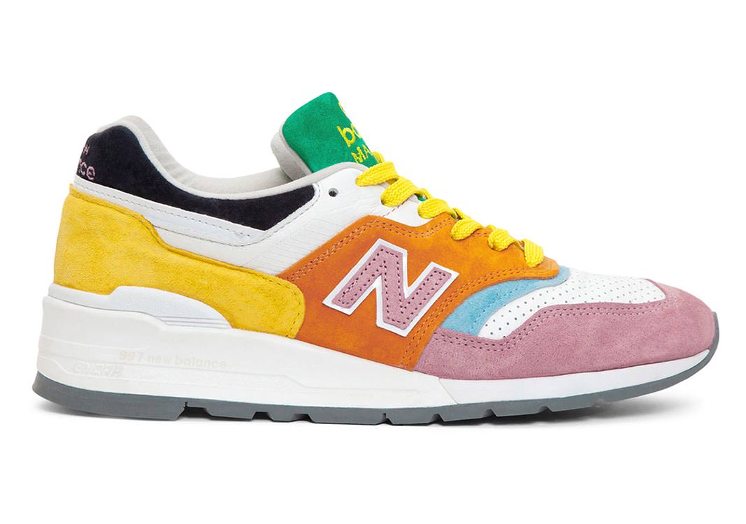 new balance 997 yellow