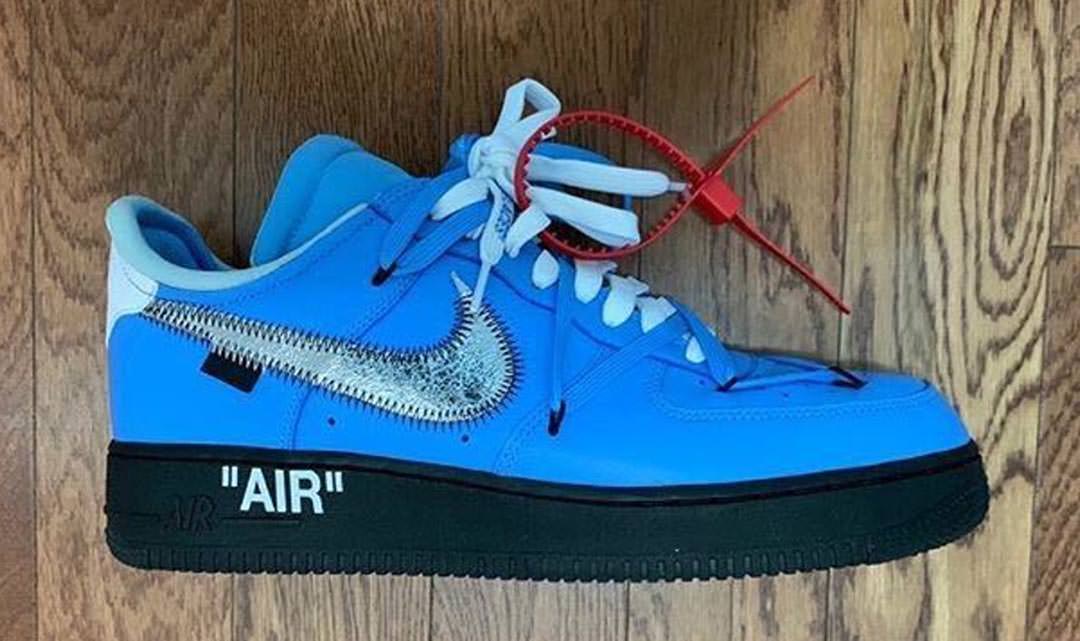 Off-White Nike Air Force 1 Low MCA Blue Release Date - SBD