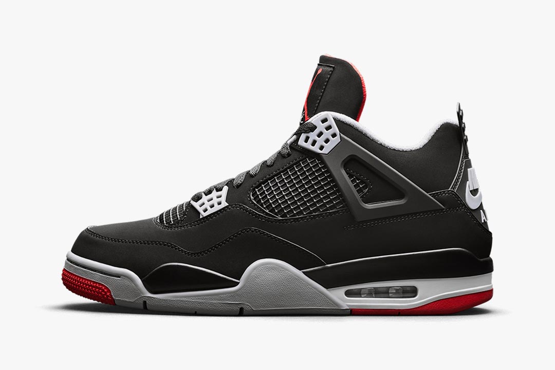 Air Jan jordan 4 "Bred" 4363, 136013-001, 308497-089, 308497-060