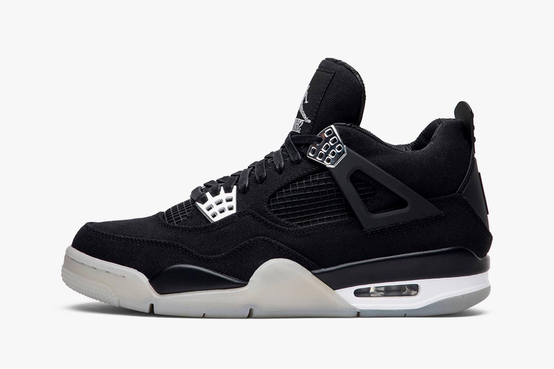 Eminem x Carhartt x Air Jordan Reverse 4 Retro "Black Chrome" SP15-MNJDLS-879-582314