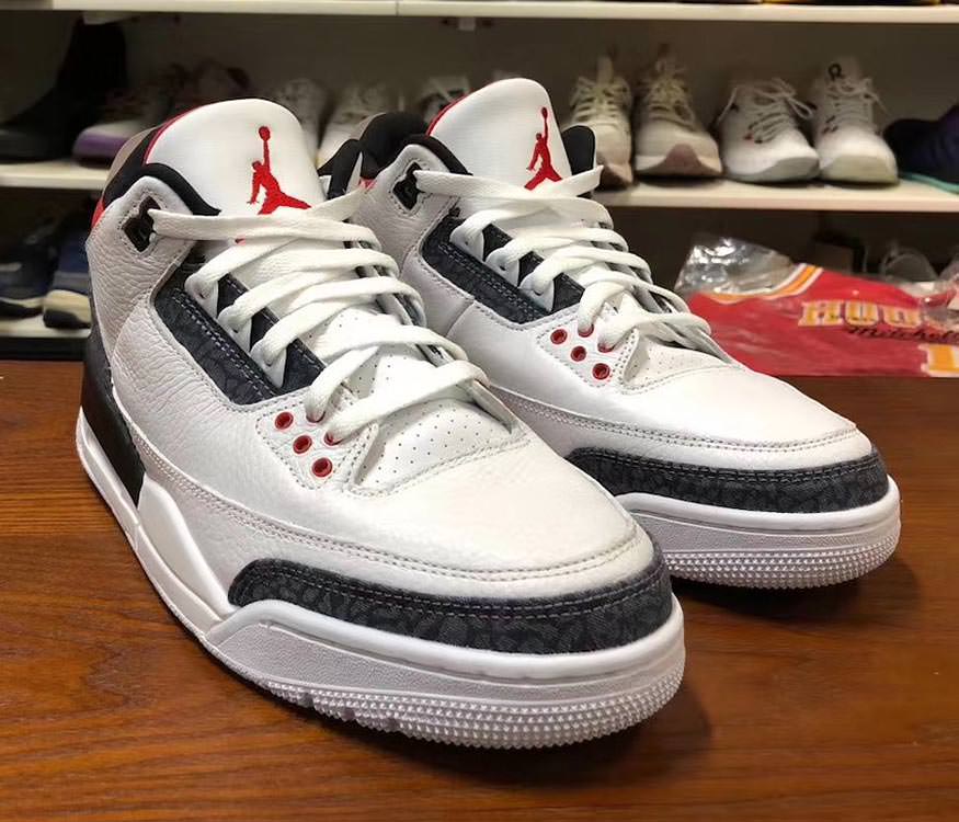 Air Jordan 3 Retro Denim Fire Red Cz6431 100 Release Date Nice Kicks