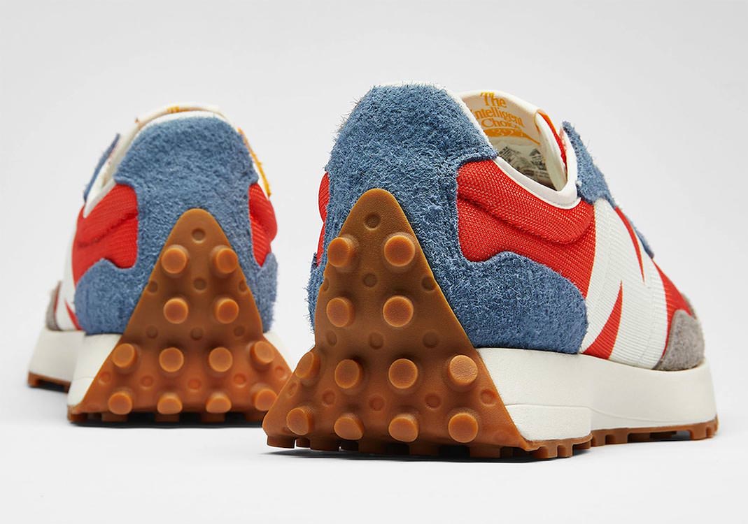 New balance sales 327 orange grey