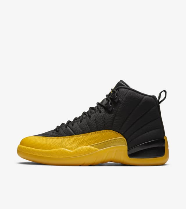 jordan 12 yellow and black