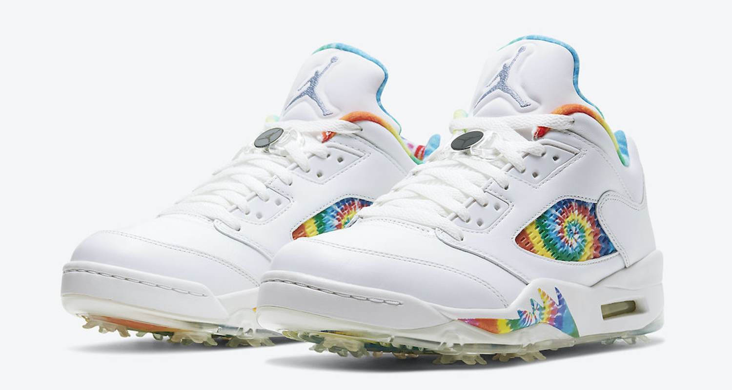 jordan 5 low golf tie dye