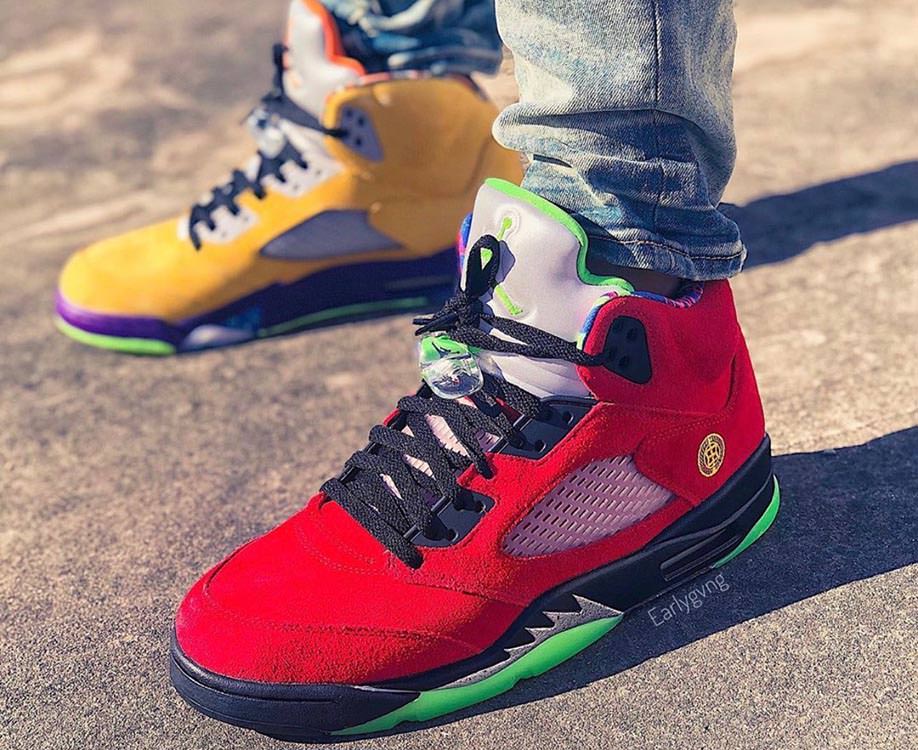 5 De 700 Air Jordan 5 "What The" CZ5725-700 2020 Release Date | Nice Kicks
