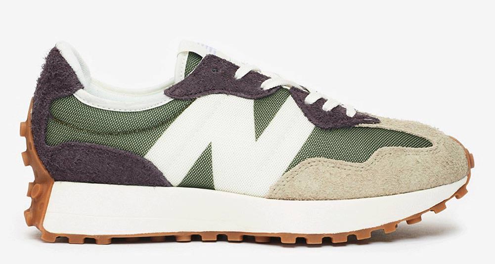 new balance 327 sport verde oliva