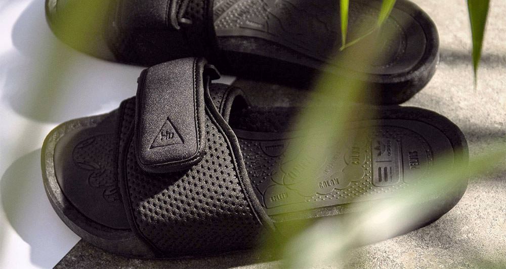 Pharrell Williams x adidas BOOST Slide Release Date Nice Kicks