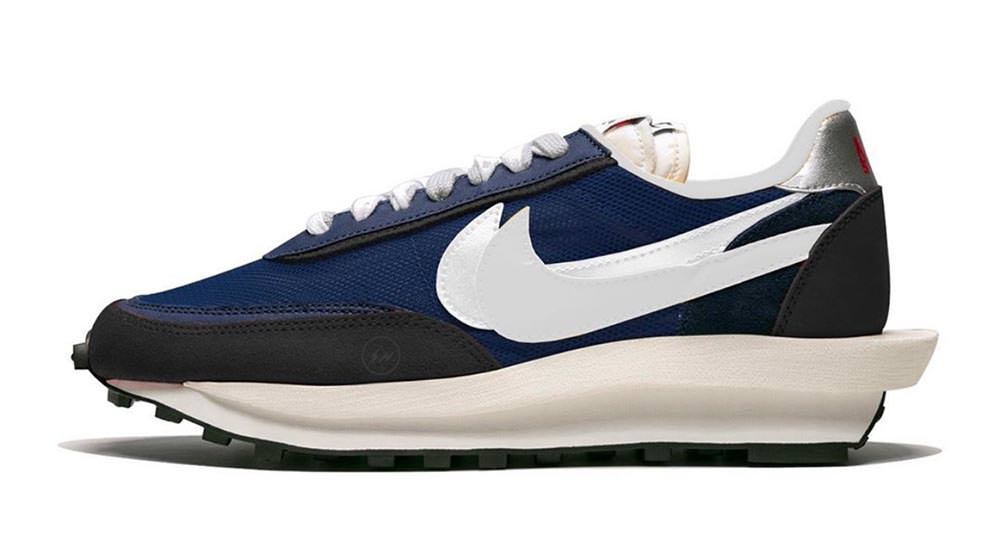 nike ld waffle sacai grey x fragment