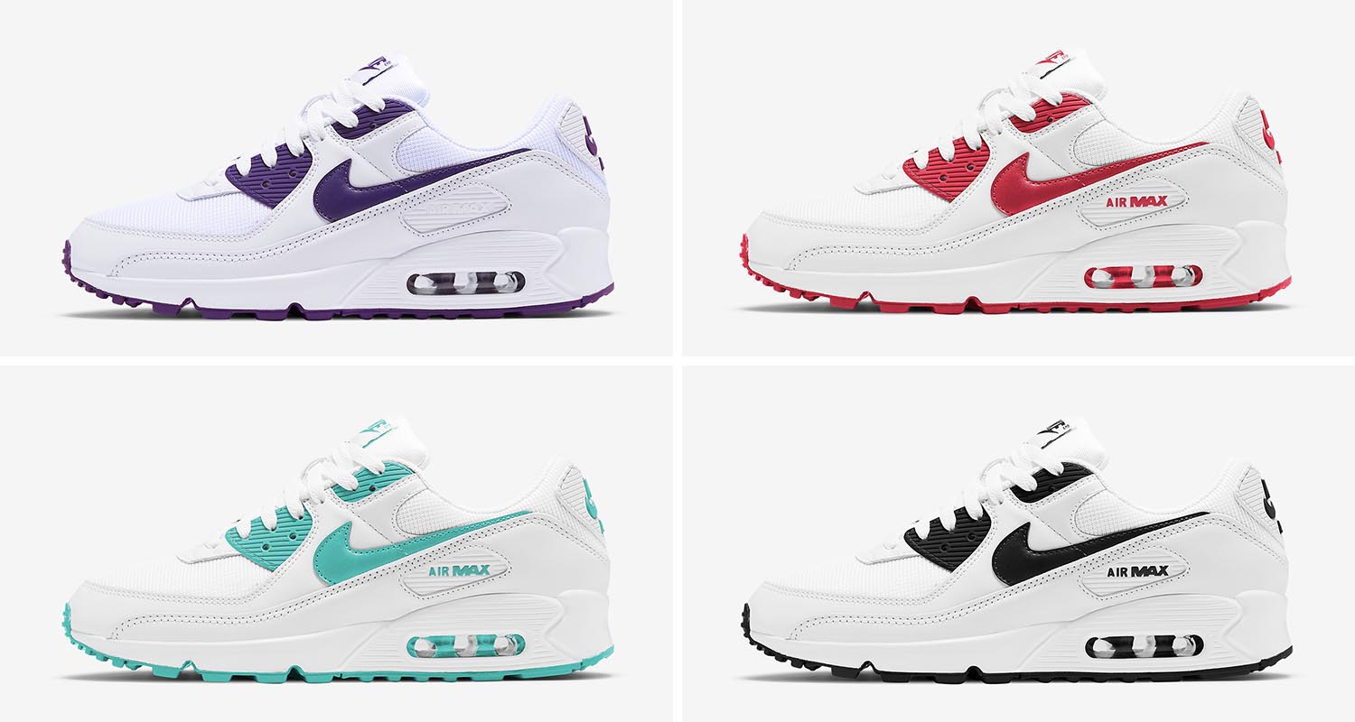 nike air max 90 de colores