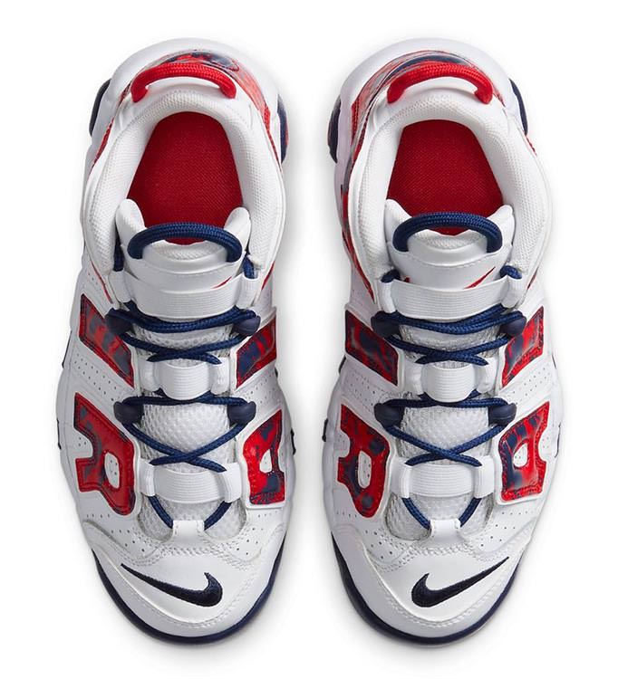 red white and blue uptempos