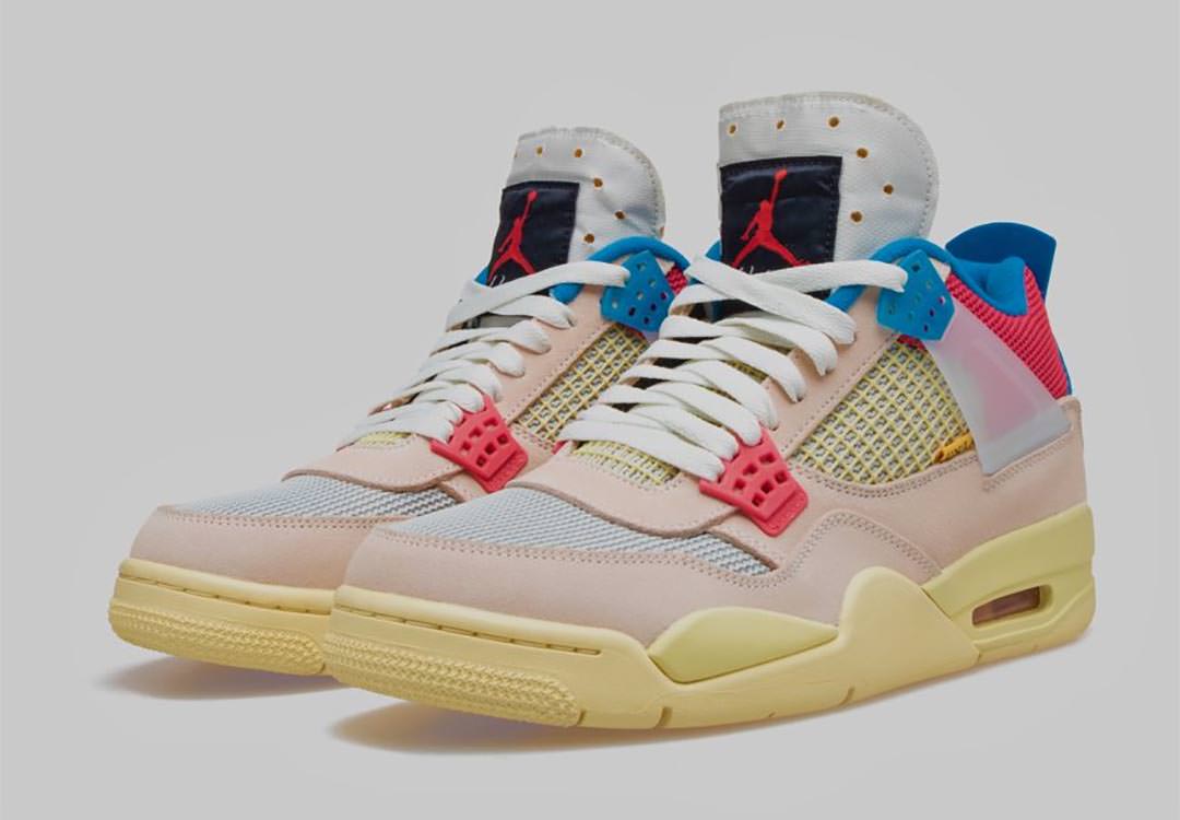 union air jordan 4 guava ice