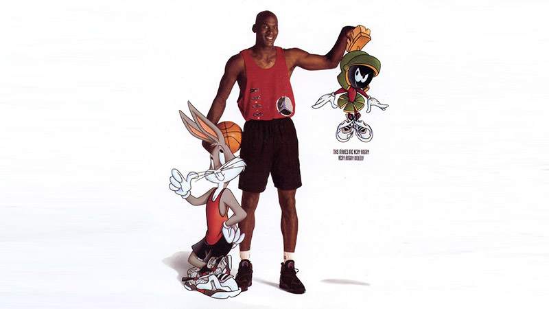 air jordan 12 gym red x chicago bulls g iii sports nba starter mvp hockey jersey Bugs Bunny poster