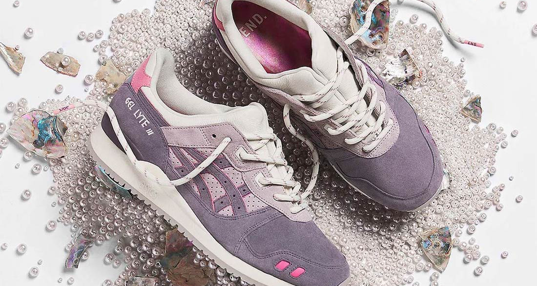 asics gel lyte iii grey purple