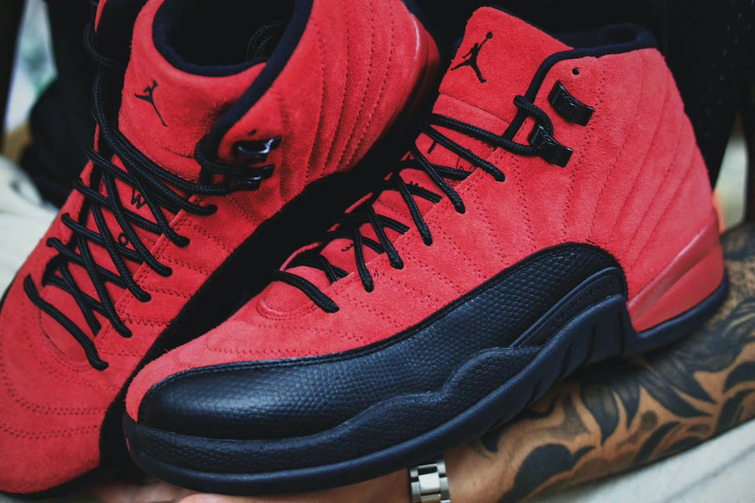 jordan 12 red suede release date